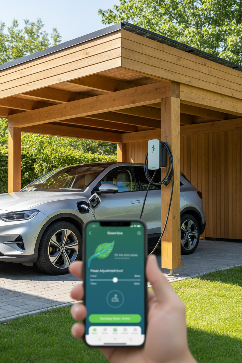 Samochód Elektryczny i Carport – Czy To Ma Sens?