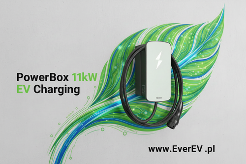 Grafika PowerBox 11kW z adresem www.EverEV.pl